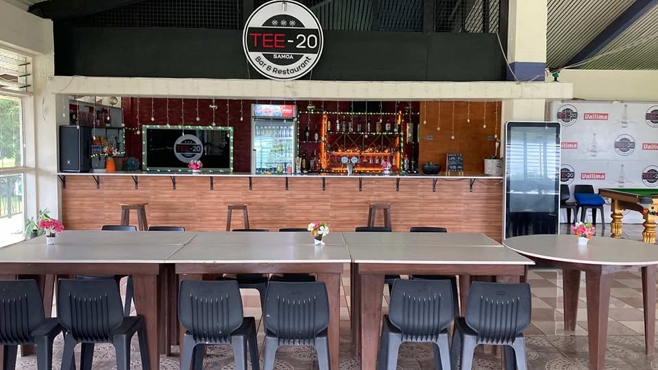 Tee-20 bar and restaurant at Faleata Golf Course